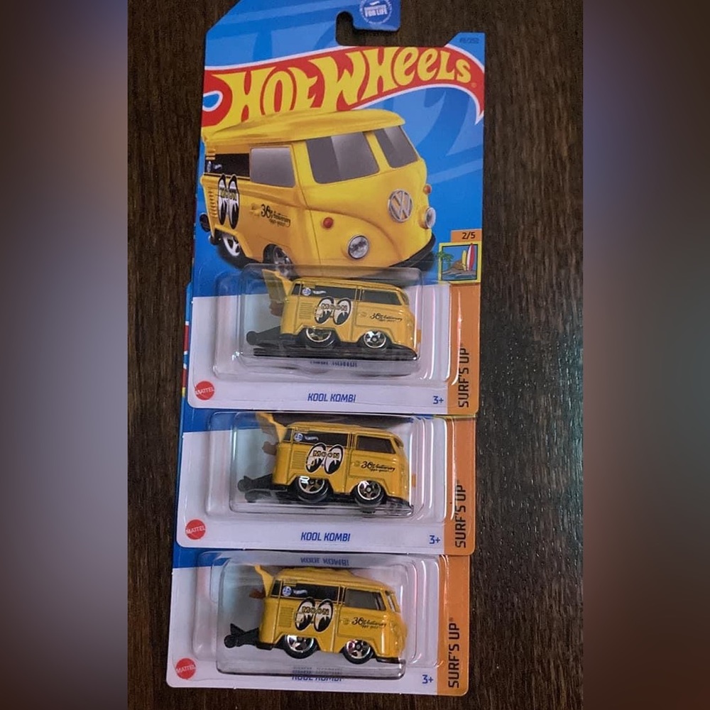 Kool Kombi. Yellow.